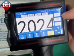 Portabler Handheld Inkjet-Drucker mit 4,3-Zoll-Touchscreen und Schnelltrocknungskartusche