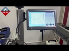 Fiber Flying Laser Marking Machine Datum auf der Unterseite der Dose geschnitzt